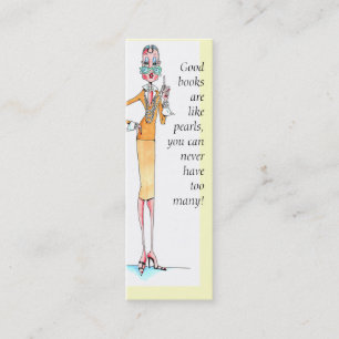 Carte De Visite Mini Perle le signet