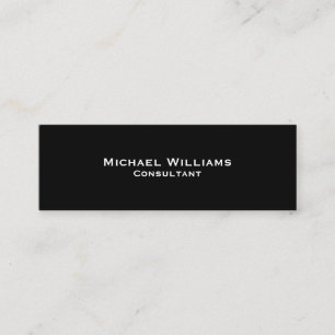 Carte De Visite Mini Personnalisé Moderne Minimaliste Professionnel Sim