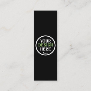 Carte De Visite Mini personnalisé, unique, élégant & minimaliste hershe