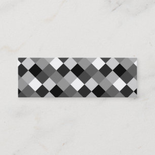 Carte De Visite Mini Petites blocs monochromes