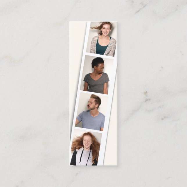 Carte De Visite Mini Photographe 📷 Booth (Devant)