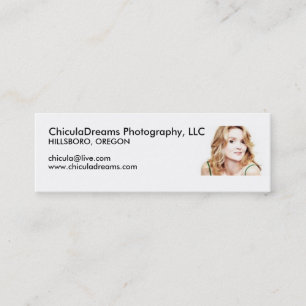 Carte De Visite Mini Photographie de ChiculaDreams