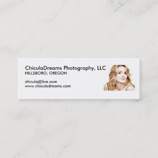 Carte De Visite Mini Photographie de ChiculaDreams
