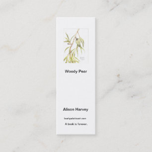 Carte De Visite Mini Poire de Woody de marque-page