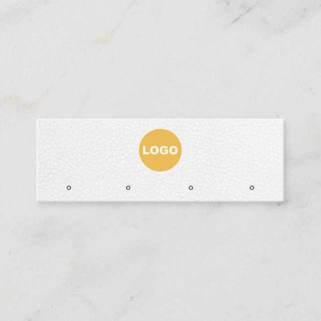 Carte De Visite Mini Porte-oreille de 4 trous (Devant)