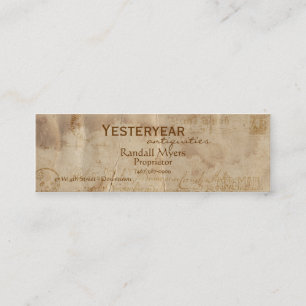 Carte De Visite Mini Poste aérienne vintage II