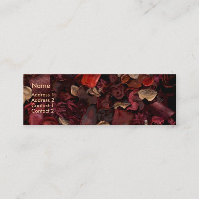 Carte De Visite Mini Potpourri (1) (Devant)