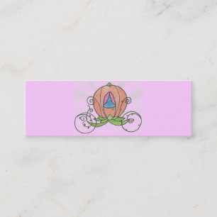 Carte De Visite Mini Princesse Coach Profile Card