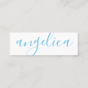 Carte De Visite Mini Professionnellement élégant   Série Signature