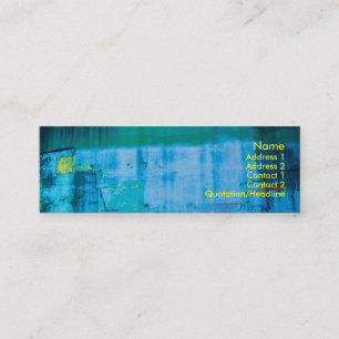 Carte De Visite Mini résumé - maigre