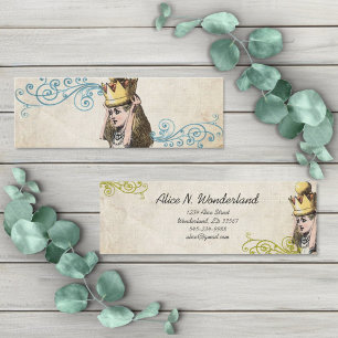 Carte De Visite Mini Rétablissement de l'illustration Vintage de la Cou