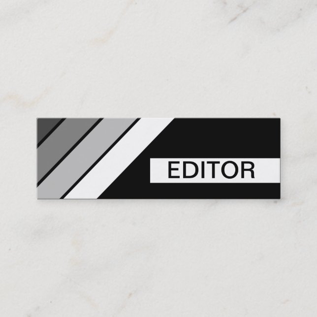 Carte De Visite Mini rétro EDITEUR (Devant)