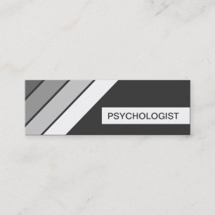 Carte De Visite Mini rétro PSYCHOLOGUE