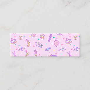 Carte De Visite Mini Rêver de collations estivales