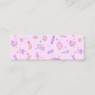 Carte De Visite Mini Rêver de collations estivales