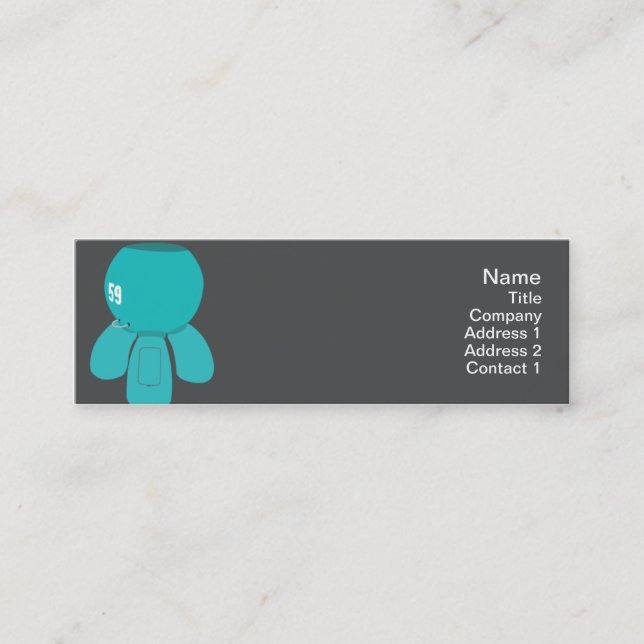 Carte De Visite Mini Robot Spyder - maigre (Devant)