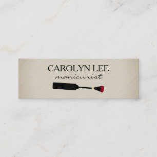 Carte De Visite Mini Salon à ongles