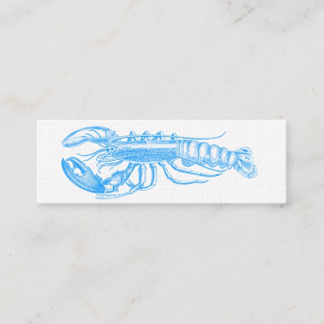Carte De Visite Mini série Hummer bleu clair (Devant)