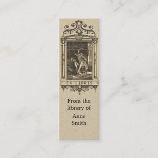 Carte De Visite Mini Signet antique d'illustration