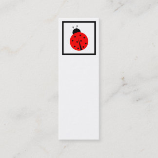 Carte De Visite Mini Signet de Ladiebug