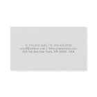 Simple Moderne Gris Professionnel Script Monogramm