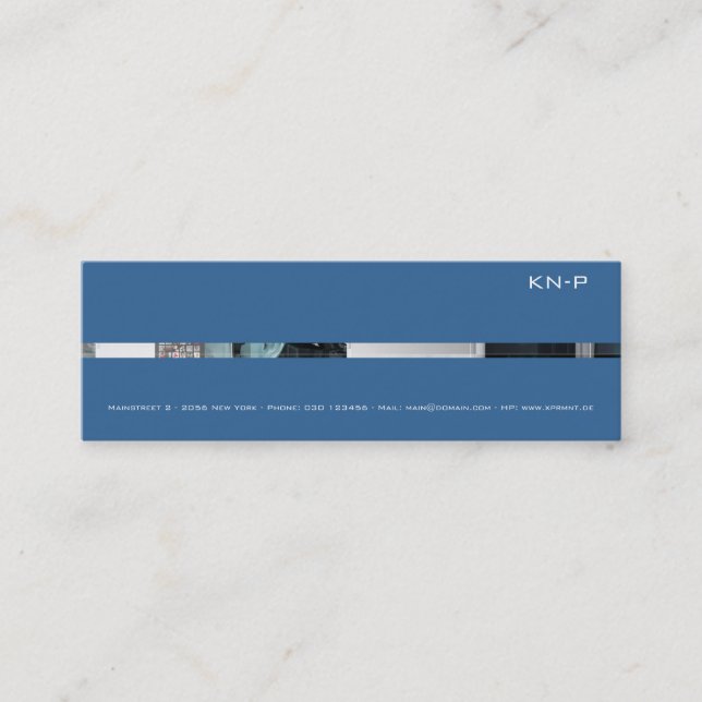 Carte De Visite Mini Slim (Devant)