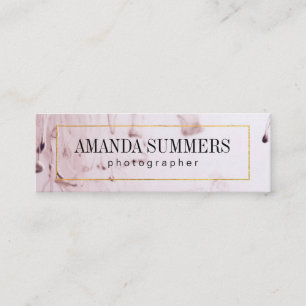 Carte De Visite Mini Splatter Abstrait Photographie