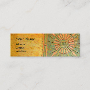 CARTE DE VISITE MINI STAR DU MATIN, MONOGRAM