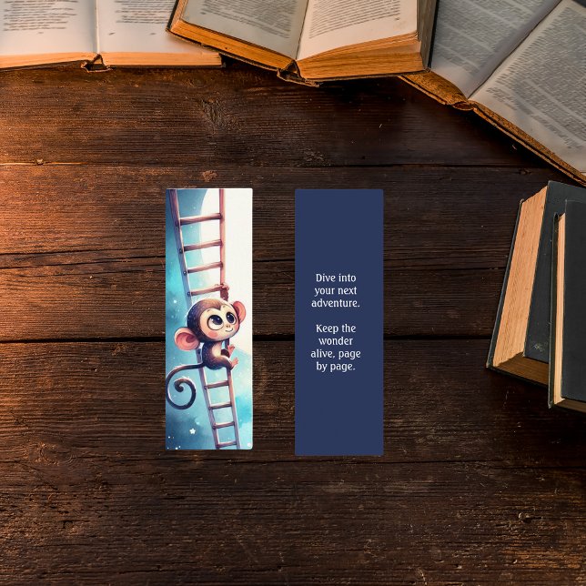 Carte De Visite Mini Starry Climb - Magical Adventure Bookmark (Créateur téléchargé)