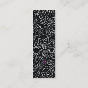 Carte De Visite Mini Suédois en caricature noir