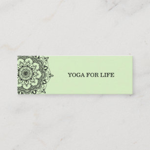 Carte De Visite Mini Symbole Mandala élégant Design univers