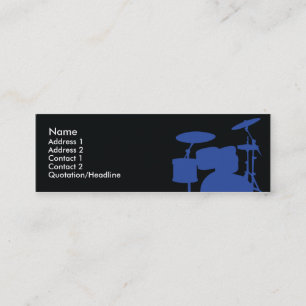 Carte De Visite Mini Tambours - maigres