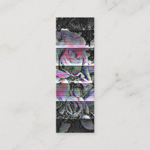 Carte De Visite Mini Techno Bouquet