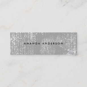 Carte De Visite Mini Texture contemporaine de Grunge