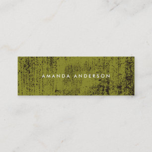 Carte De Visite Mini Texture contemporaine de Grunge