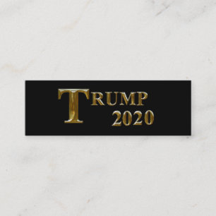 CARTE DE VISITE MINI TRUMP 2020
