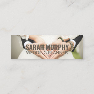 Carte De Visite Mini Twitter "Wedding planner" personnalisé