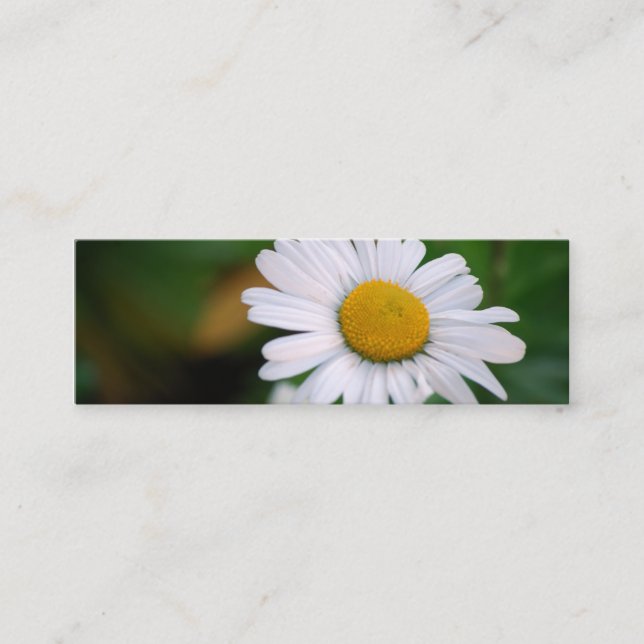 Carte De Visite Mini Upsy-Marguerite [maigre] (Devant)