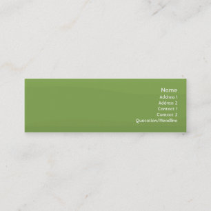 Carte De Visite Mini Vagues de Foamgreen - maigres