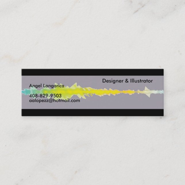 Carte De Visite Mini vdsdsdsvdsvd, concepteur - customisé - customisé (Devant)