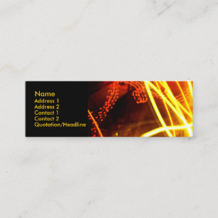 Carte De Visite Mini Vibrant