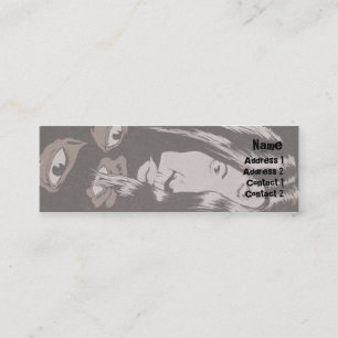 Carte De Visite Mini Yeux - maigres