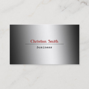 Carte de visite minimal et moderne