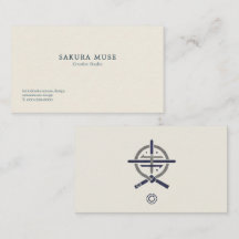Minimal Japanese Business Card