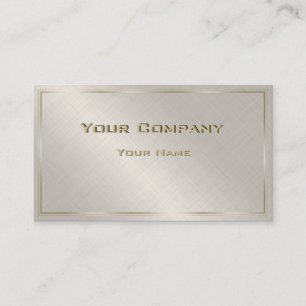Carte de visite minimale corporative avec bordure