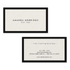 Minimalist Luxury Boutique Black/Ivory