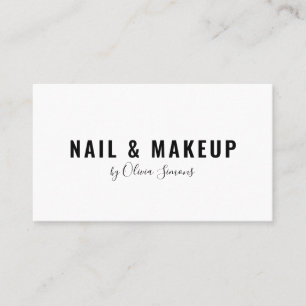 Carte de visite minimaliste