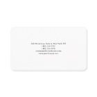 minimaliste blanche et noire, conception simple