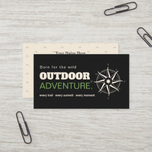 Carte de visite minimaliste Bold Sans Serif plei