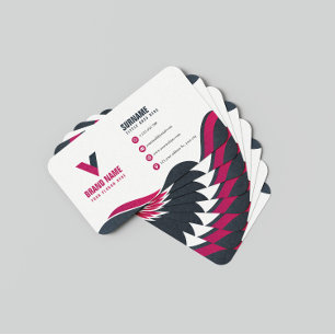 Carte De Visite Minimaliste d'aquarelle simple